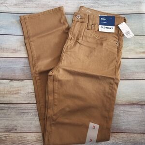 NWT Old Navy Boys Casual/Uniform Khaki Pants